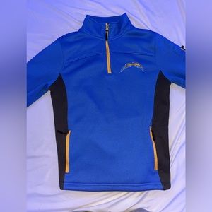 nfl chargers half zip